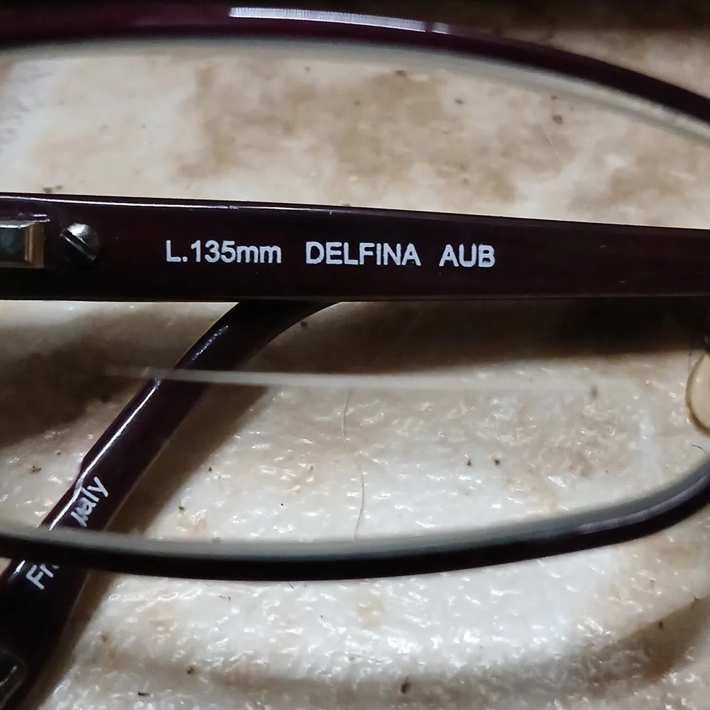BCBGMAXAZRIA Eyeglasses Delfina AUB Purple 50-17-135 Frames  Designer - Picture 2 of 4